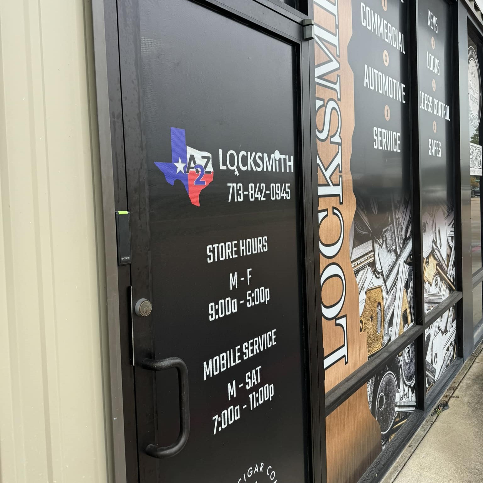 A2Z Locksmith Front Door